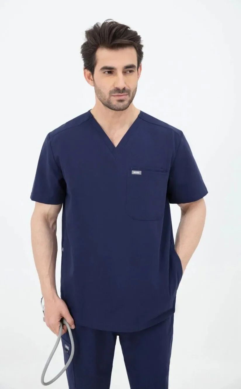 Figs 3 Pocket V-Neck Top